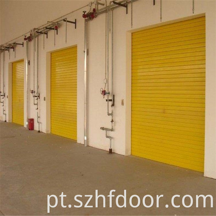 High quality fire shutter door